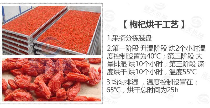 網帶式菊花烘干機烘干工藝