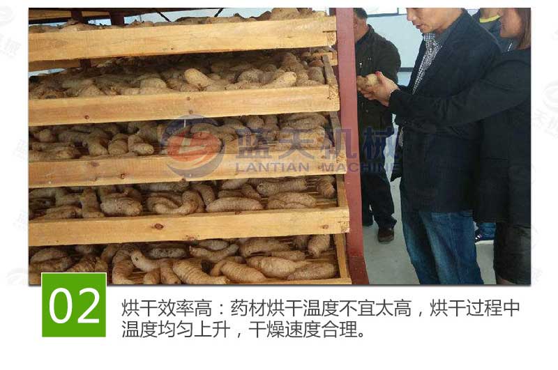 天麻烘干機特點