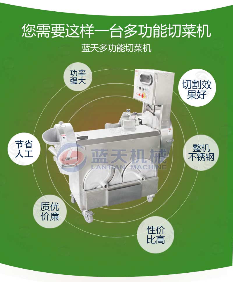 多功能切片丁絲機